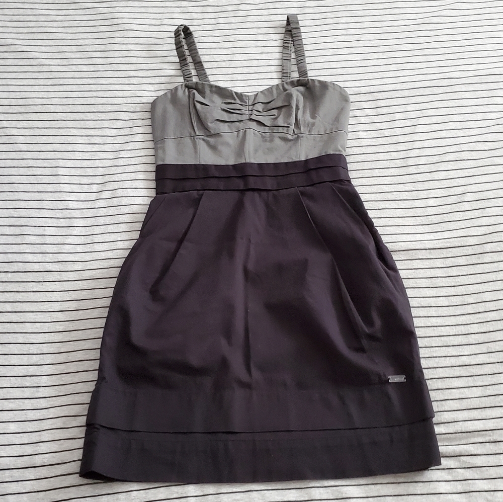 Wilfred Grey and Black Dress